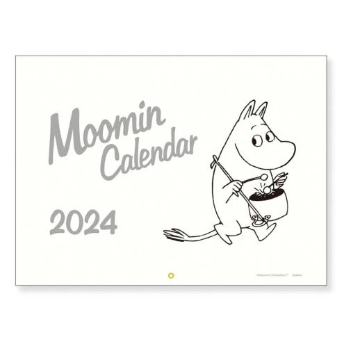 2024年度版　ムーミン　大判カレンダー  【ギフト対象外】