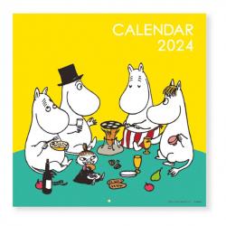2024年度版　ムーミン　スクエアカレンダー  【ギフト対象外】