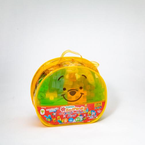 Gakkenニューブロック　学研のディズニー知育玩具　　くまのプーさんバッグ