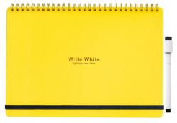 Write White　ホワイトボードノートＢ５（ＹＬ）